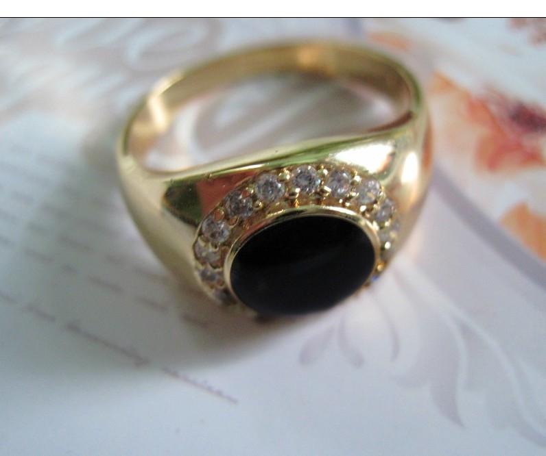 廣州時尚配飾批發(fā)鍍金鑲嵌水鉆戒指*低價