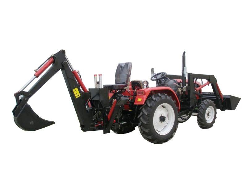 小型挖掘裝載機兩頭忙