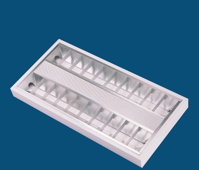 供應(yīng)廣東廠家*嵌入式T5/T8格柵燈