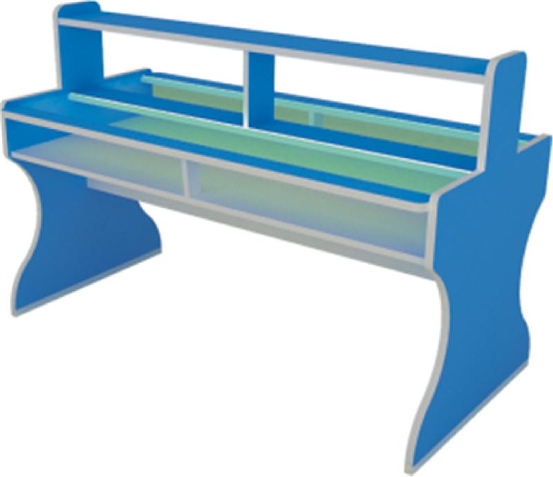 幼儿园家具磁力操作桌科常室设备图片