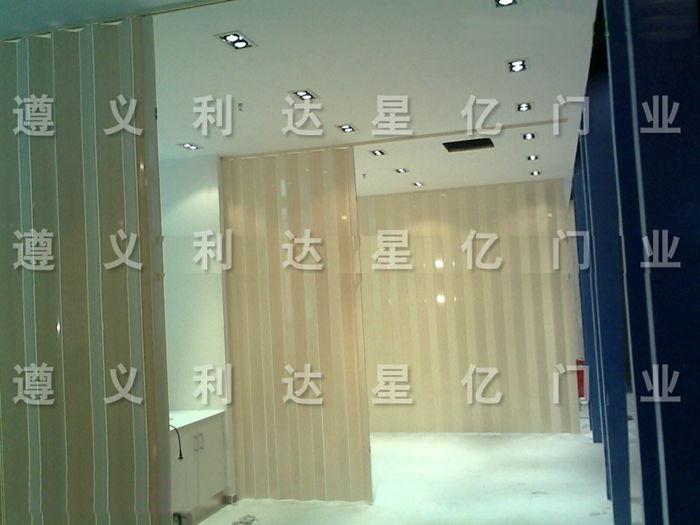 供應(yīng)快速門折疊門pvc推拉門移門