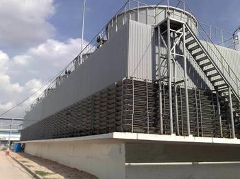 供應(yīng)方形玻璃鋼涼水塔