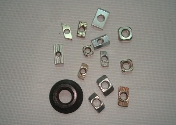 供應鋁型材連接件鈑金沖壓螺母