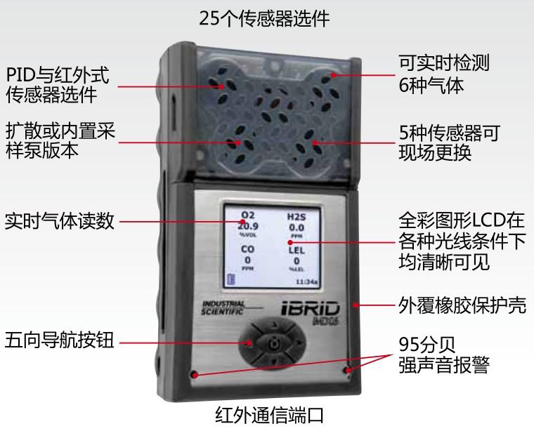 供應(yīng)MX6復(fù)合式氣體檢測儀