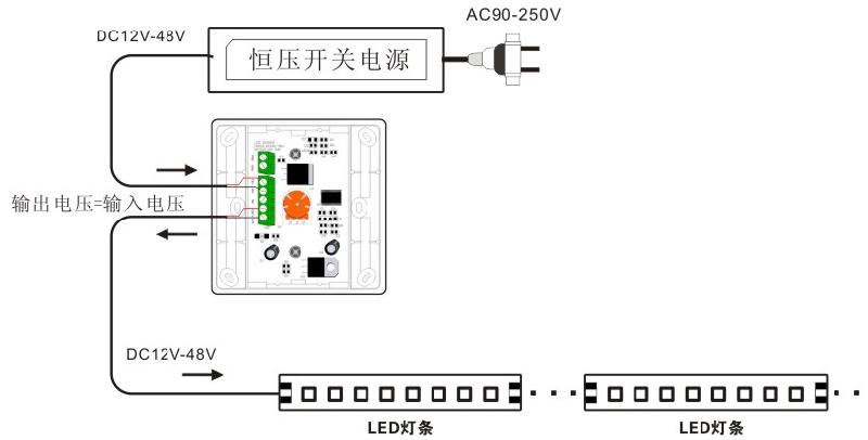 红外调光器供应红外调光器86型旋钮调光器BC-320-6A