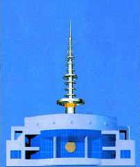 供應(yīng)樓頂裝飾塔避雷針