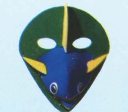 供應(yīng)廠家直銷各種EVA面具，一次成型面具，舞會(huì)面具