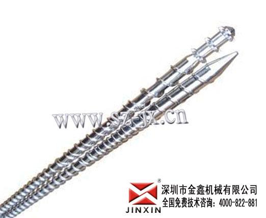 提供橡膠擠出機(jī)螺桿 注塑機(jī)射膠頭 簡(jiǎn)析注塑機(jī)螺桿不吃料原因？