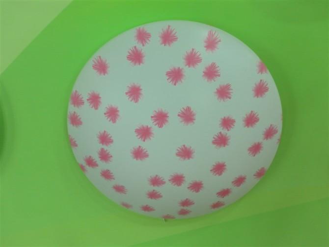 供應(yīng)亞克力燈罩印花-4137，印花壓克力花式燈罩定做，LED燈罩批發(fā)