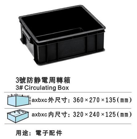 防静电周转箱防静电周转箱生产厂家防静电塑料周转箱