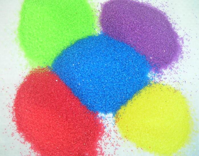 供應(yīng)五彩沙 人工草坪、道路鋪設(shè)、魚(yú)缸、海洋館、山水盆景用彩石