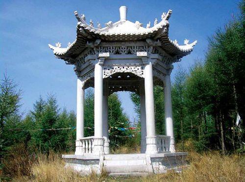 供應(yīng)山東石雕廠石涼亭