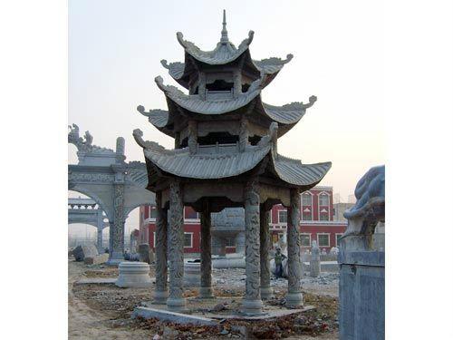 供應(yīng)山東石雕廠石涼亭