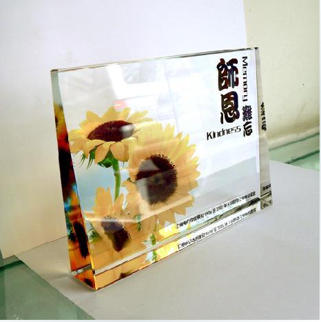 江門水晶標識牌指示牌定做江門水晶感謝牌定制水晶授權(quán)牌