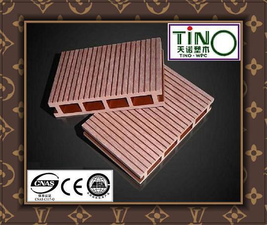 雙槽面塑木地板 ;WPC雙槽面塑木地板;PE木塑槽面地板