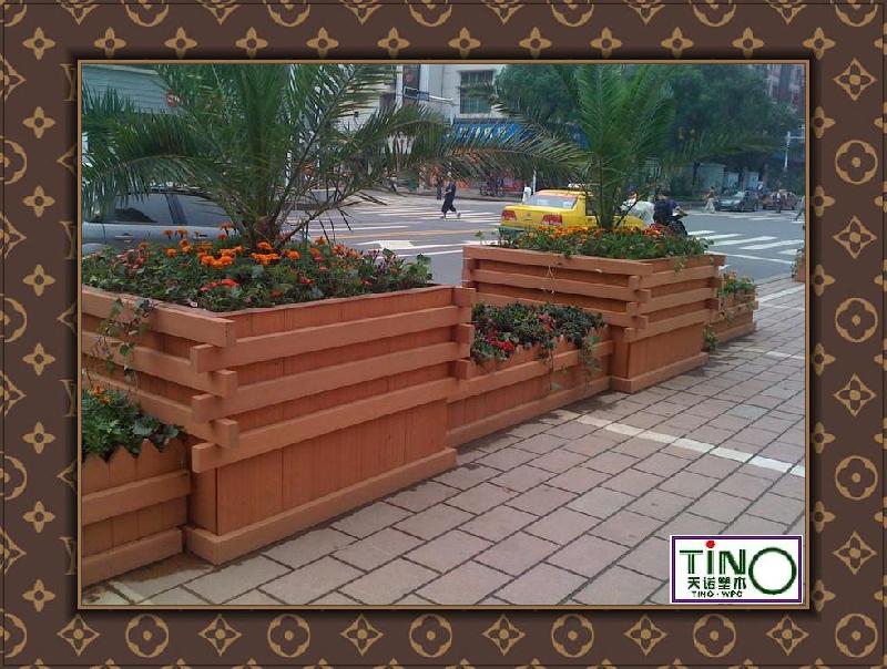 景觀木塑花箱；木塑花箱；木塑廠家；木塑價(jià)格。 木塑大花箱 小區(qū)景觀木塑花箱 景觀園林木塑花箱