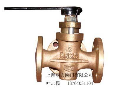 供應(yīng)船用日標(biāo)法蘭青銅旋塞閥JISF7381、CB/T4029-05
