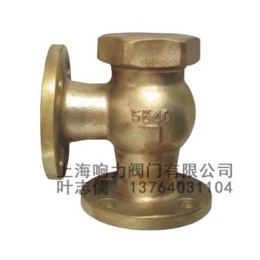 供應(yīng)船用16K青銅止回閥廠家