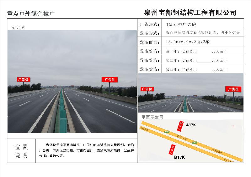 供應(yīng)福建*高速公路道閘廣告