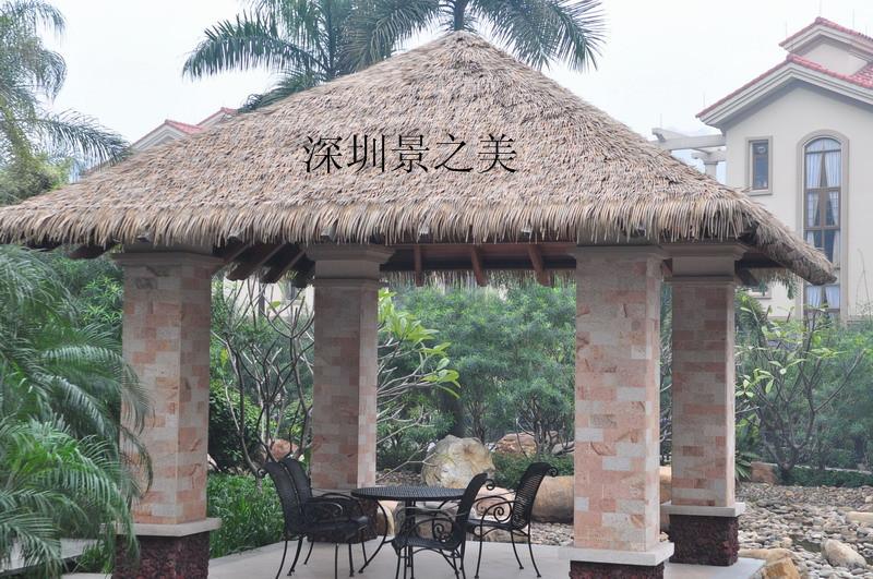 供應農(nóng)家樂人造仿真茅草系列茅草