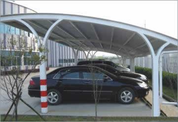 供應(yīng)車棚上海鋼結(jié)構(gòu)停車篷
