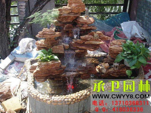 供應(yīng)廣州移動假山水池