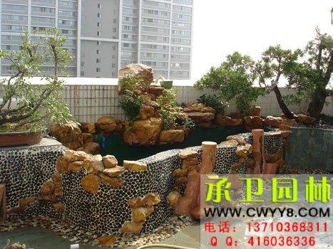 供應(yīng)廣州黃蠟石假山水景