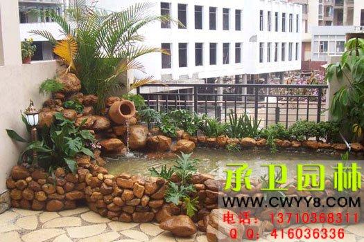 供應(yīng)廣州黃蠟石假山水景