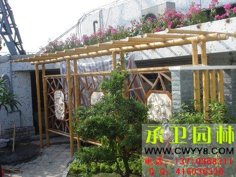供應(yīng)私家院子別墅區(qū)庭院腐木花架
