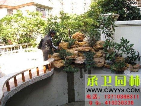 供應(yīng)錦鯉池假山魚池石山水池盆景綠化黃蠟石石山太湖石石山花架涼亭設(shè)計