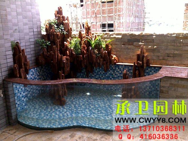 供應(yīng)廣州移動假山水池