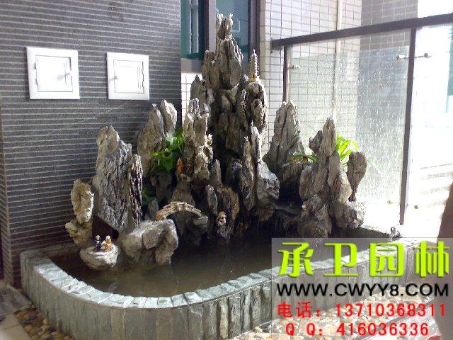 供應(yīng)廣州移動假山水池