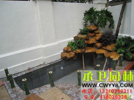 供應永和增城承接魚池假山水石盆景庭院設計黃蠟石假山英石假山太湖石假山