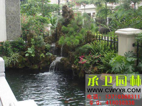 供應(yīng)廣州天臺(tái)吸水石假山流水水景綠化自然環(huán)境園林造景,吸水石假山圖片