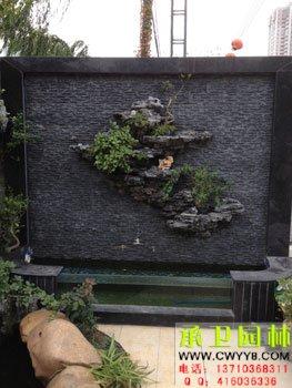 供應(yīng)A19廣州流水墻假山制作