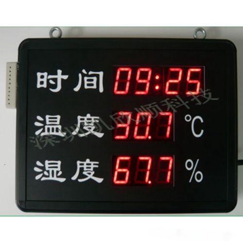 工業(yè)用時間溫濕度顯示屏KXS815DTB圖片