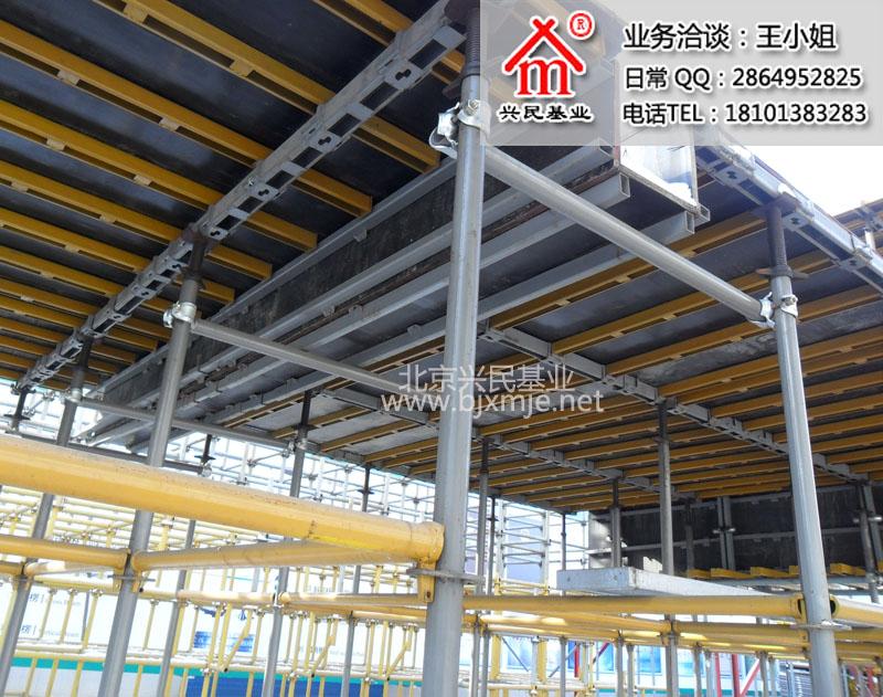 供应新型建筑脚手架轮扣式脚手架图片