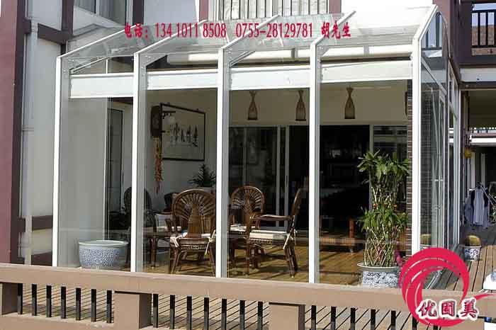家裝玻璃雨棚，深圳家裝玻璃雨棚