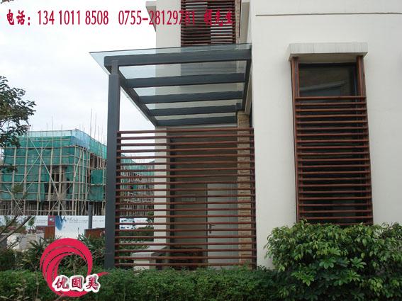 家裝玻璃雨棚，深圳家裝玻璃雨棚