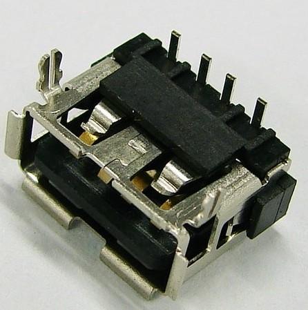 供应- USB-A母90度 A母90度10.0 dip 