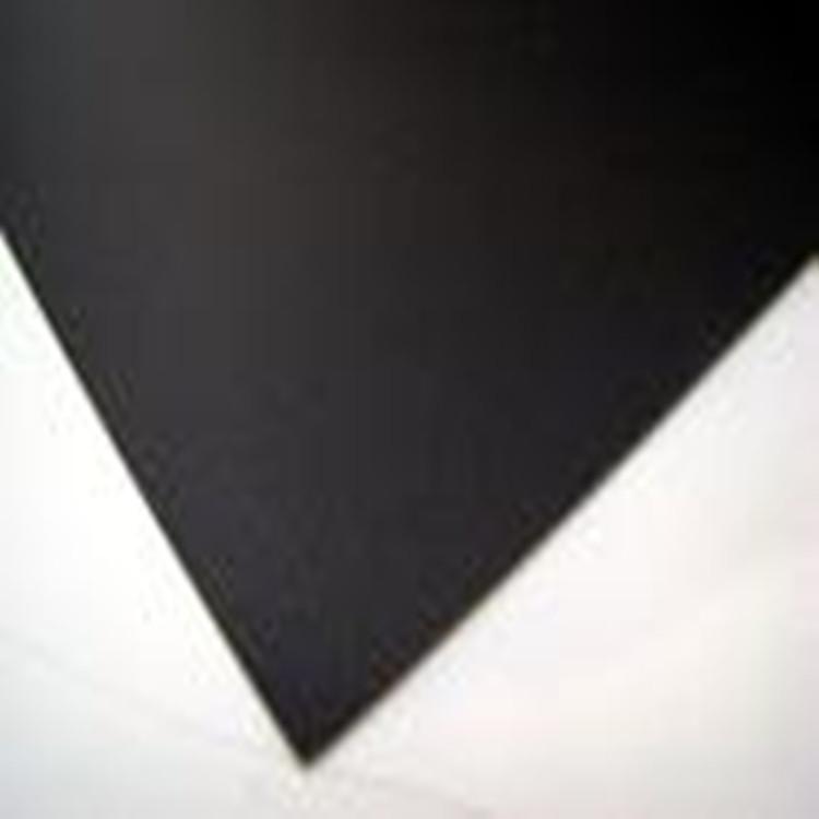 阻燃級單面磨砂黑色pc薄片，黑色阻燃片材