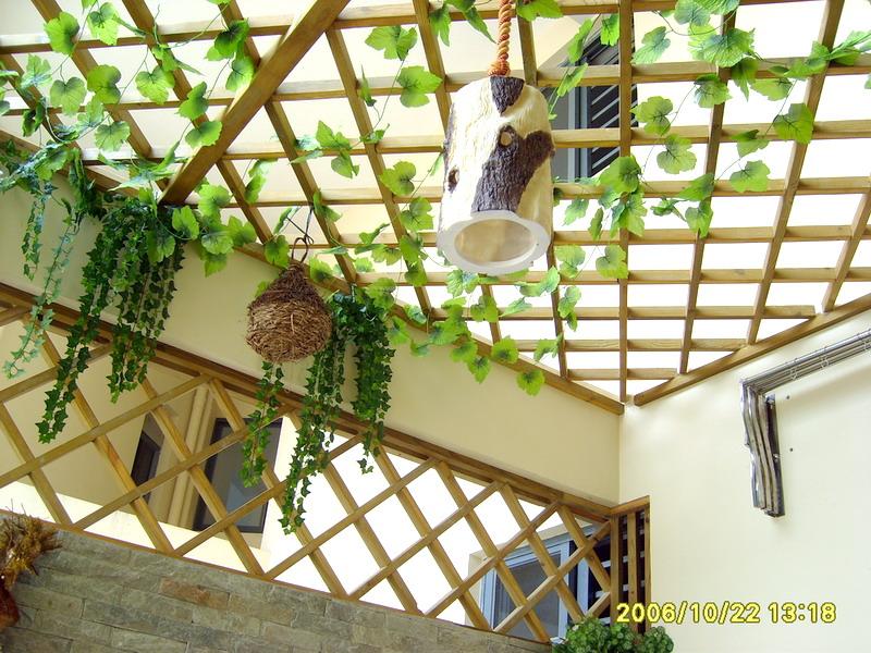 石家莊防腐木花架石家莊防腐木涼圖片