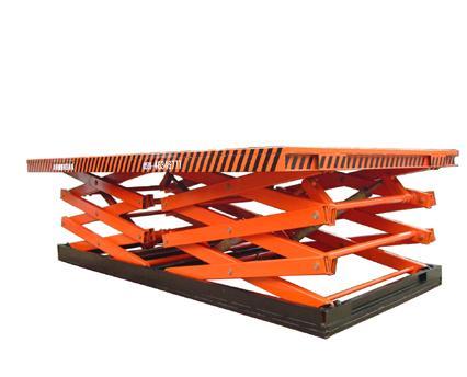 剪叉式雙跨升降平臺(tái)圖片