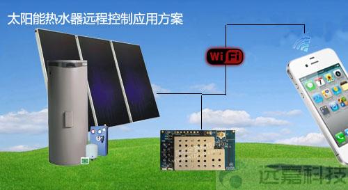 供应无线wifi智能太阳能热水器远程控制开发专用串口wifi模块图片