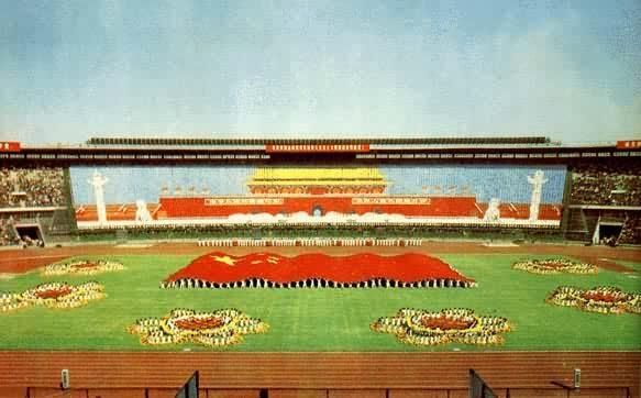 大型團(tuán)體操奧運(yùn)團(tuán)隊(duì)編排演出