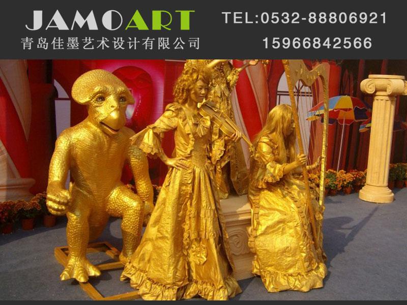 北京活雕塑銅人老北京風(fēng)格西式風(fēng)格雕塑