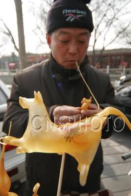 北京民俗演出哪里找？剪紙、吹糖人
