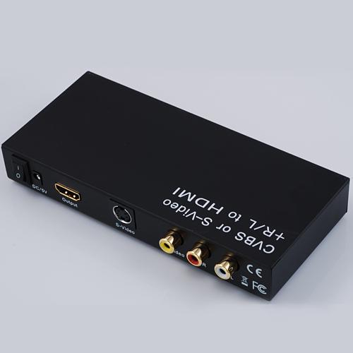 供应四切一转换器AV/S/VGA/HDMI TO YPBPR