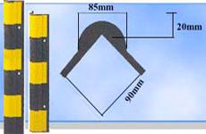 西交通指揮棒橡膠路沿坡圖片