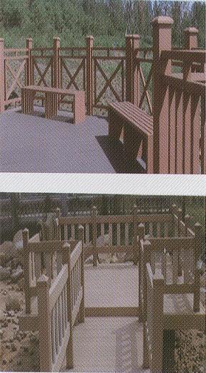 供應(yīng)大連木塑地板 大連塑木護(hù)欄